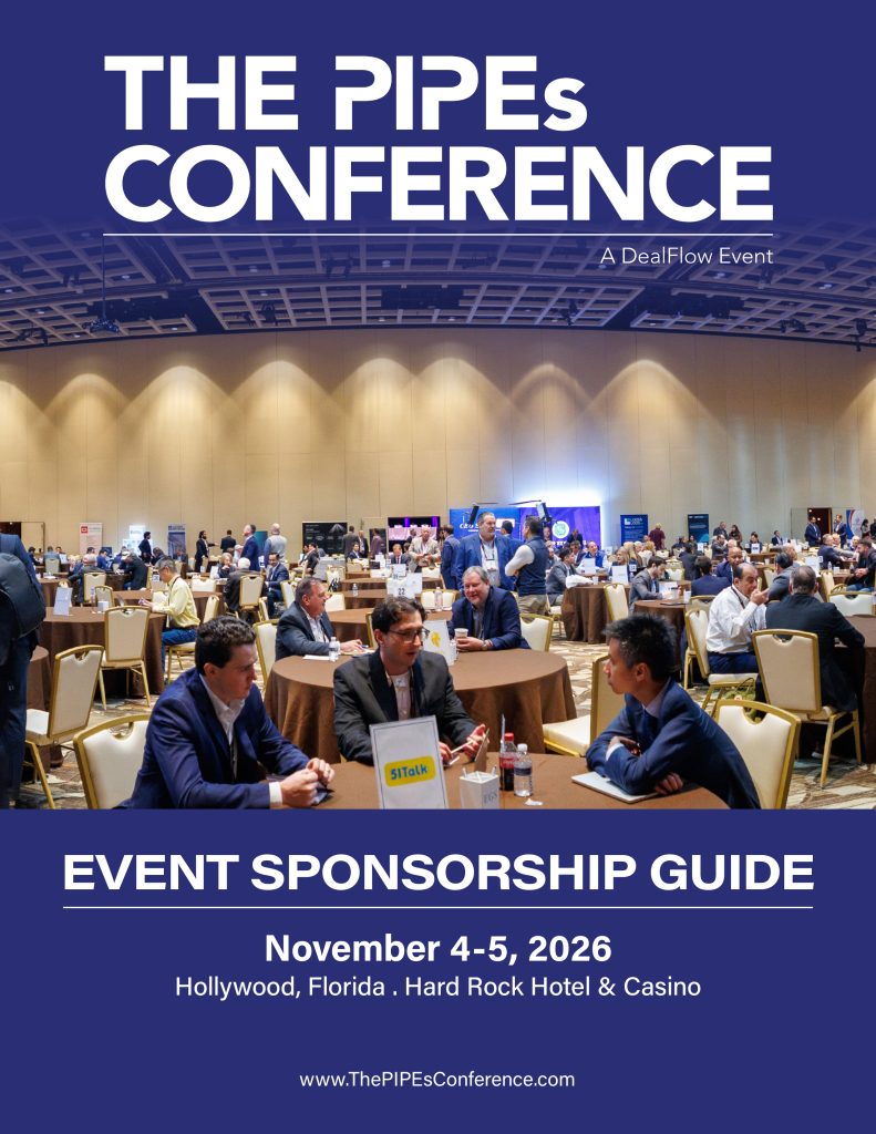 The PIPEs Conference 2026 Sponsor Guide cover