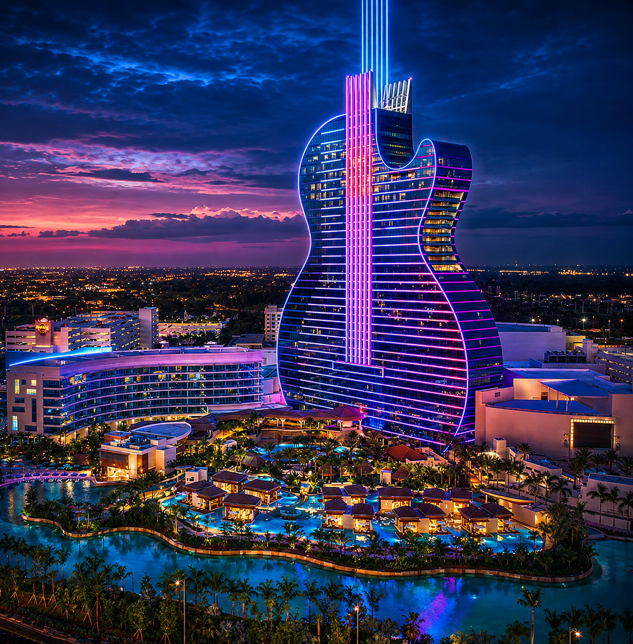 Seminole Hard Rock Hotel & Casino in Hollywood, Florida